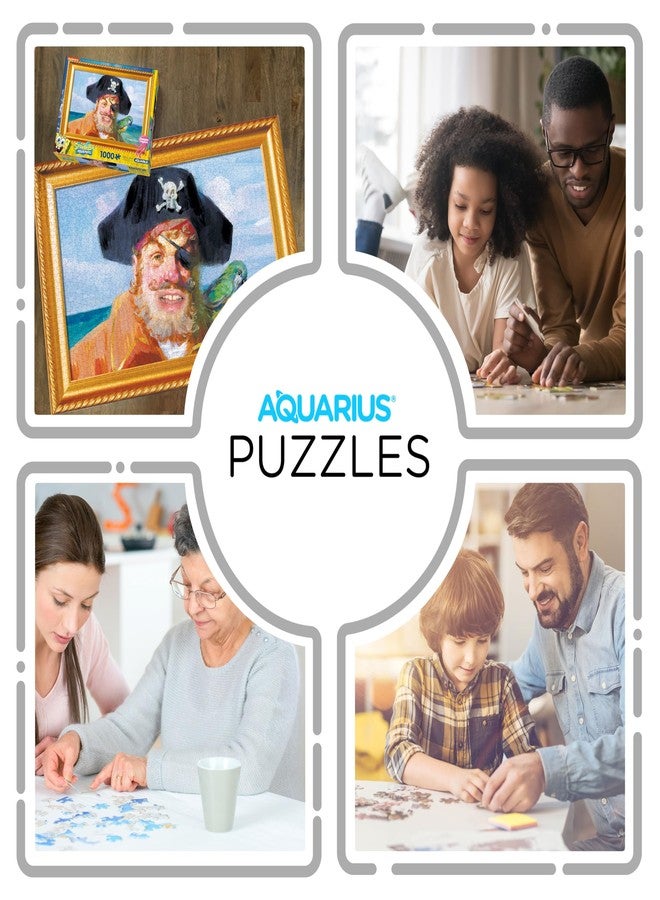 Aquarius Spongebob Painty The Pirate 1000pc Puzzle (1000 Piece Jigsaw Puzzle) - Glare Free - Precision Fit - Officially Licensed SongeBob SqaurePants Merchandise & Collectibles -22x28 Inches - Image 4